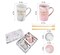Couple Coffee Mugs Boyfriend and Girlfriend Mug Set Gifts for the Fiance and Fiancee Mugs for Him and Her Set Valentine's Day Gifts Wedding Engagement Anniversary 14 oz. Newlyweds Marble Mugs